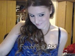 Foxxyfine1981