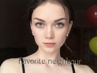 Favorite_neighbour