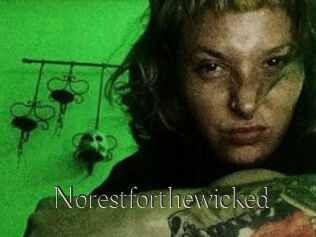 Norestforthewicked