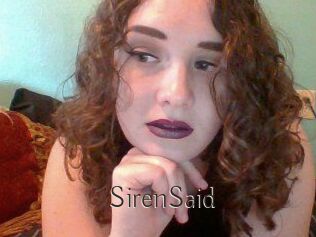 SirenSaid