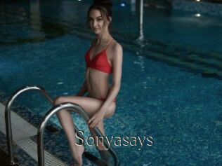 Sonyasays